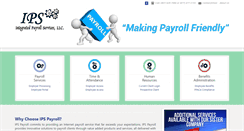 Desktop Screenshot of ips-payroll.com