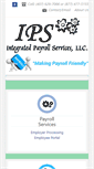 Mobile Screenshot of ips-payroll.com